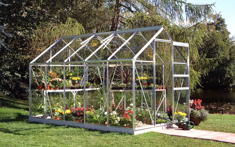 Växthus 6,2 kvm Halls Popular 106