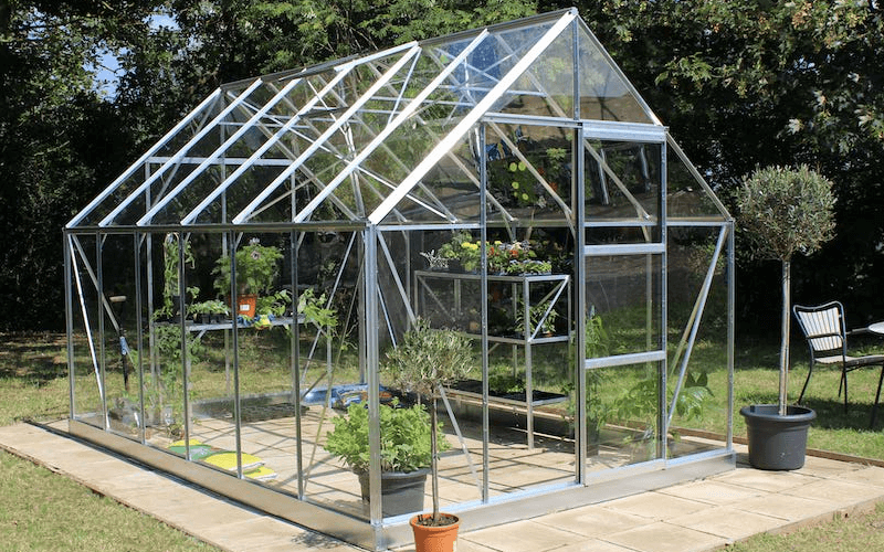 Halls universal 128 växthus 9,9 kvm